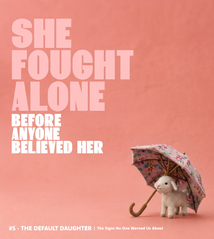 She fought alone before anyone believed her